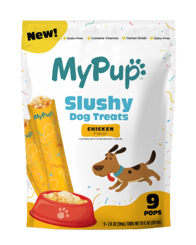 MyPup Chicken Flavored Slushy Dog Treats 9 ct 2 fl oz Kroger