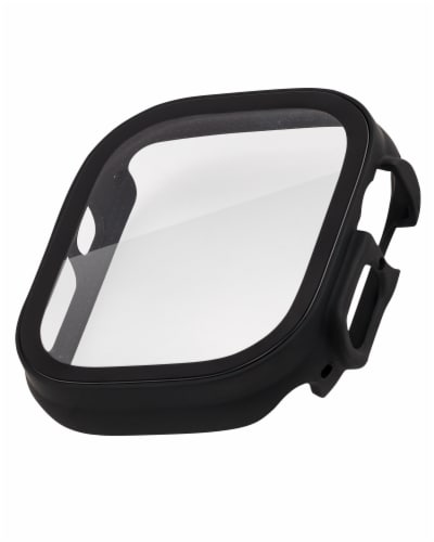 WITHit Apple Watch 49mm Ultra FP Glass Bumper - Black Perspective: front