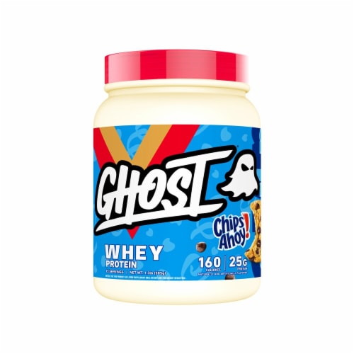 Ghost® Chips Ahoy® Whey Protein Powder Perspective: front