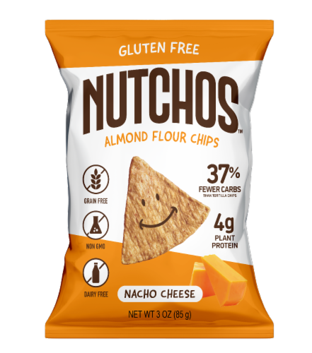 Nutchos Nacho Cheese Chips Perspective: front