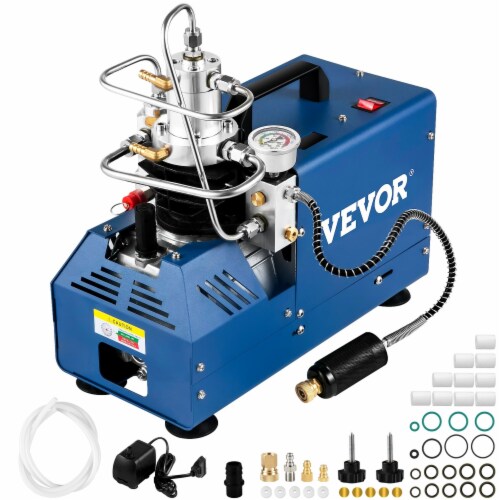 Vevor 30Mpa/4500Psi High Pressure Air Compressor Pcp Airscuba Air Pump ...