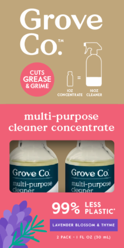 Grove Co. Lavender Thyme All Purpose Cleaner Concentrate Perspective: front
