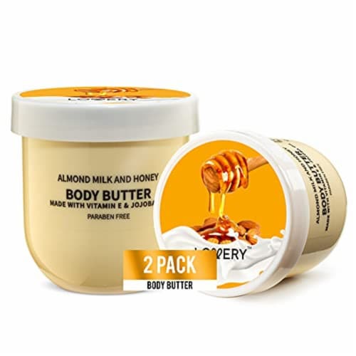 Almond Milk Whipped Body Butter, 2 Piece Perspective: front