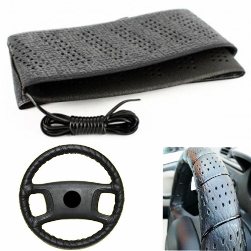Classic car steering shop wheel wrap