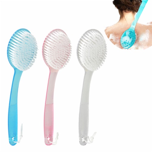 Exfoliating Body Bath Brush Back Scrub Scrubber Massager Shower Skin Spa Pet New 1 Fry s Food Stores