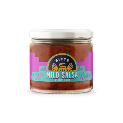 Siete Casera Mild Salsa Roja Perspective: front