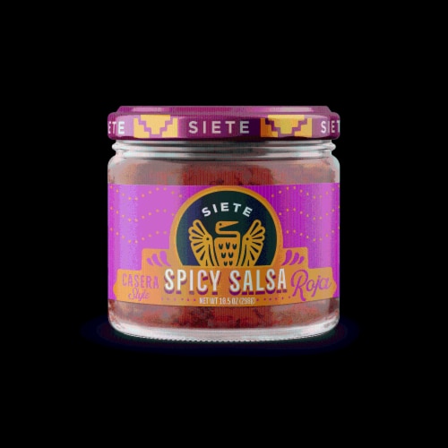 Siete Casera Spicy Salsa Roja Perspective: front