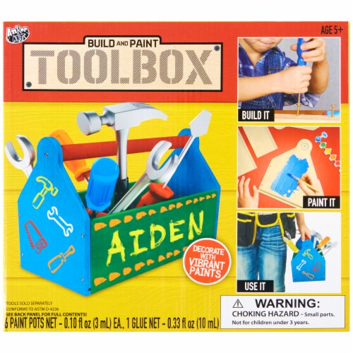 Anker Play Build and Paint Toolbox Perspective: front