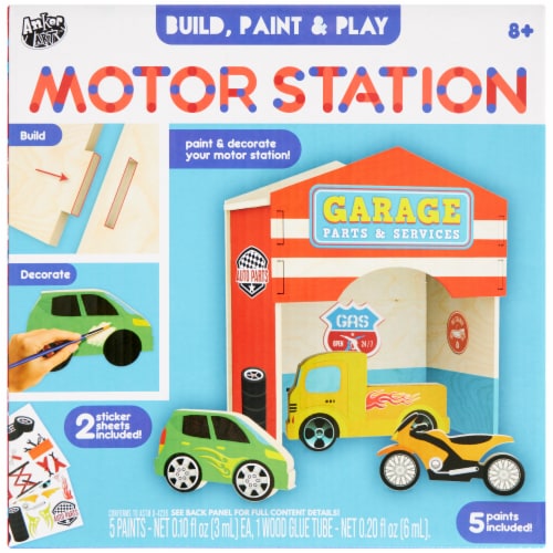 Anker Art Build & Paint Motor Station Perspective: front