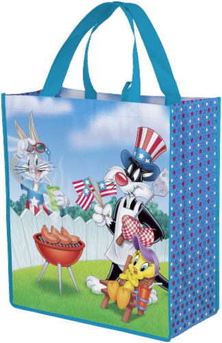 Looney Tunes Americana Tote Perspective: front