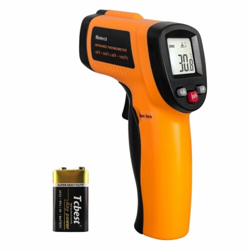 Infrared Thermometer, Non-Contact Digital Laser Temperature Gun -58°F to  1022°F (-50°C to, 1 unit - Fry's Food Stores