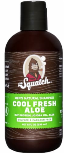 Dr. Squatch's® Cool Fresh Aloe Shampoo Perspective: front