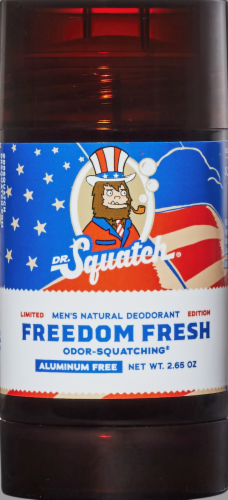 Dr. Squatch Freedom Fresh Deodorant Perspective: front