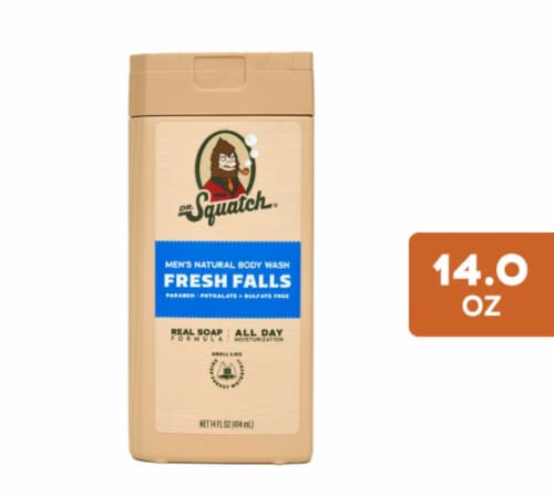 Dr. Squatch® Fresh Falls Men's Natural Body Wash, 14 fl oz - Fred Meyer