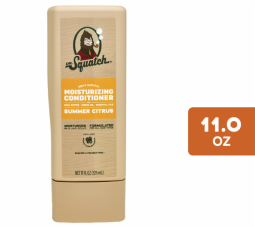 Dr. Squatch® Summer Citrus Men's Natural Moisturizing Conditioner Perspective: front