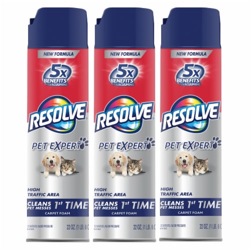 Resolve carpet shop cleaner foam