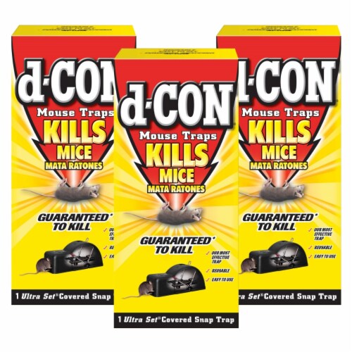 D-Con Ultra Set Covered Snap Trap For Mice 1 pk
