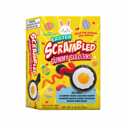 Easter Scrambled Gummy Sizzlers Perspective: front