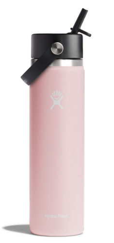 Hydro Flask Wide Flex Straw Cap Bottle - Trillium Perspective: front