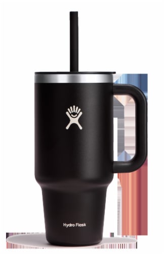 Hydro Flask All Around Travel Tumbler - Black Perspective: front