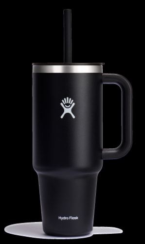 Hydro Flask® All Around™ Travel Tumbler - Black Perspective: front