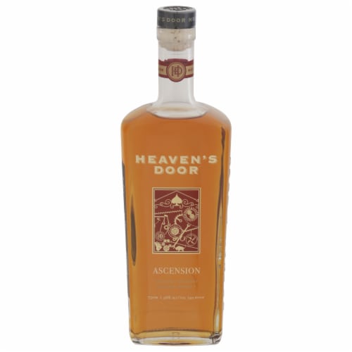 Heaven's Door Ascension Kentucky Straight Burbon Whiskey Perspective: front