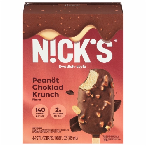 Nick's Peanot Choklad Krunch Perspective: front