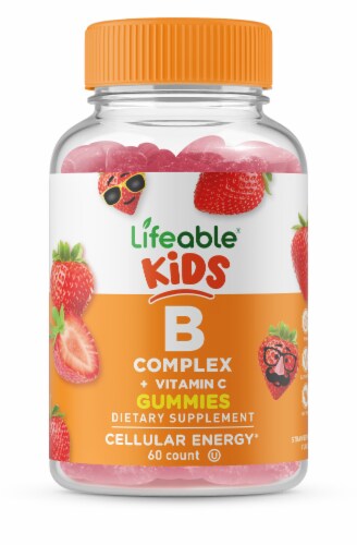 Lifeable® Vitamin B Complex 5,000 mcg with Vitamin C for Kids Gummies