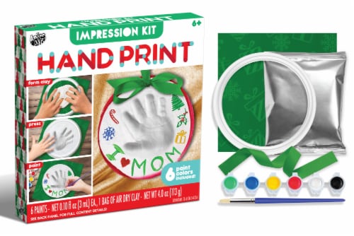Hand Print Holiday Ornament Kit Perspective: front