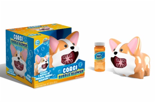Anker Play Corgi Bubble Blower Perspective: front