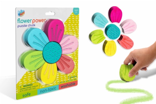Anker Play Jumbo Puzzle Chalk Flower Perspective: front