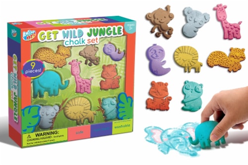 Anker Play Get Wild Jungle Chalk Set Perspective: front