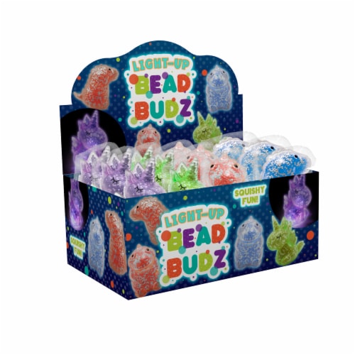 Anker Play Light Up Bead Budz Squishy Toy Perspective: front