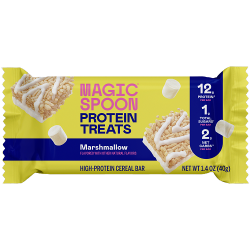 Magic Spoon® High-Protein Marshmallow Cereal Treat Bar Perspective: front