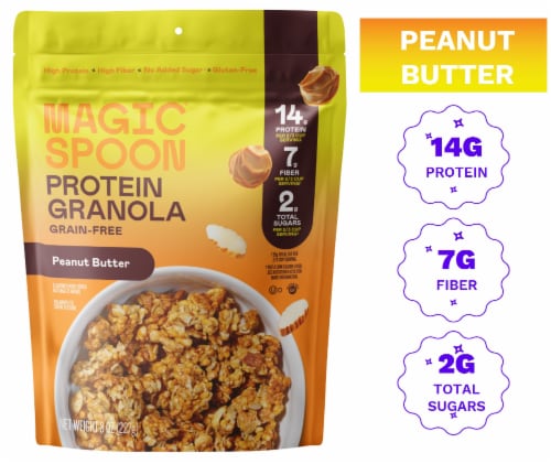 Magic Spoon® Peanut Butter Protien Granola Perspective: front