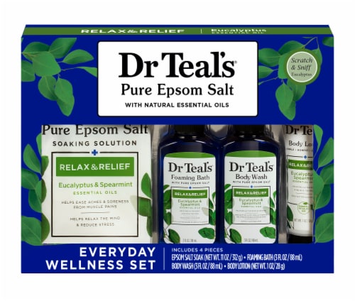 Dr Teal's Pure Epsom Salt Perspective: front