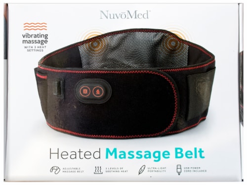 NuvoMed® Heated Massage Belt Perspective: front