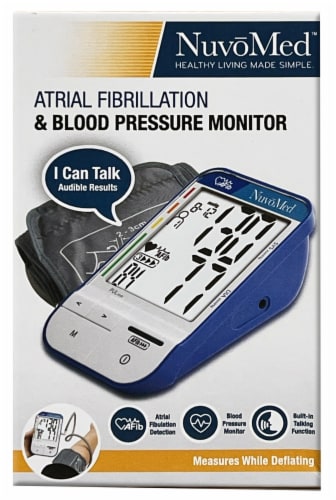 NuvoMed Atrial Fibrillation Blood Pressure Monitor Perspective: front