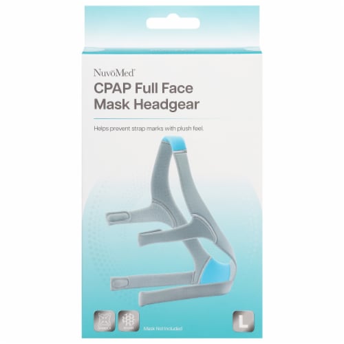 NuvoMed® Large Nasal Replacement CPAP Headgear Perspective: front