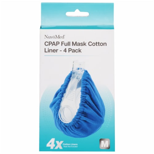 NuvoMed® Medium CPAP Full Mask Liners Perspective: front