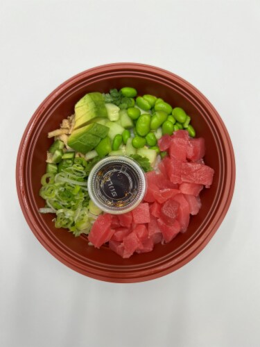 Wabisan Asian Foods Kosher Poke Tuna Perspective: front