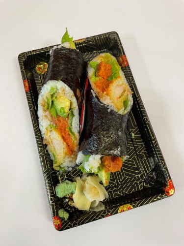 Wabisan Asian Foods Tuna Burrito Perspective: front