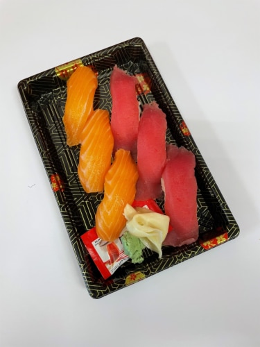 Wabisan Asian Foods Nigiri Sushi Combo Perspective: front
