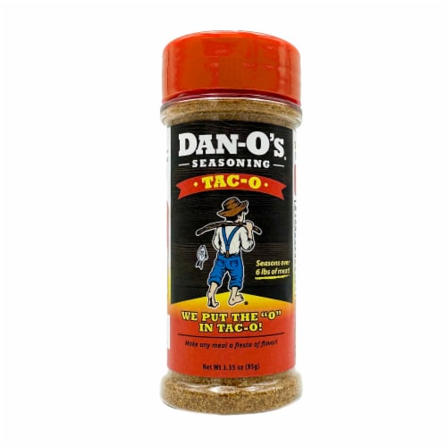Dan-O's® Tac-O Seasoning Perspective: front