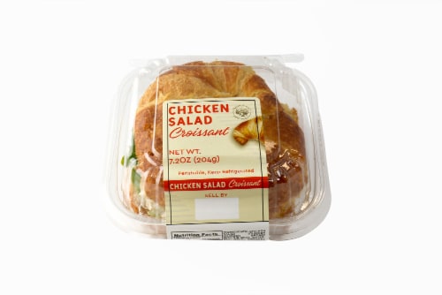Fresh Kitchen Chicken Salad Croissant Perspective: front