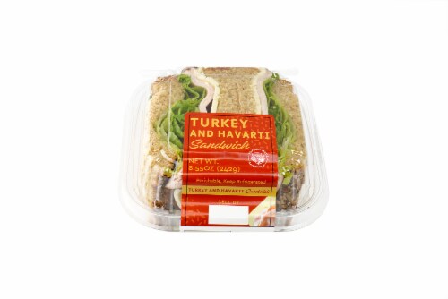 Fresh Kitchen Maple Turkey and Havarti Sandwich Perspective: front