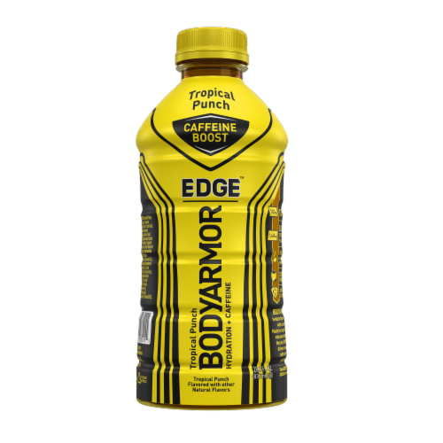 BODYARMOR Edge™ Caffeine Tropical Punch Sports Drink Bottle Perspective: front