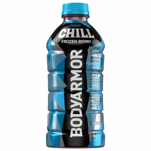 BODYARMOR Chill Frozen Berry Bottle Sports Drink Perspective: front
