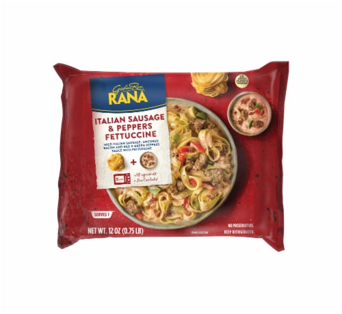 Rana™ Italian Sausage and Peppers Fettuccine Meal Kit Perspective: front