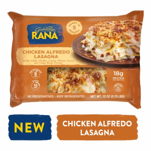 Rana™ Single Serve Chicken Alfredo Lasagna Perspective: front